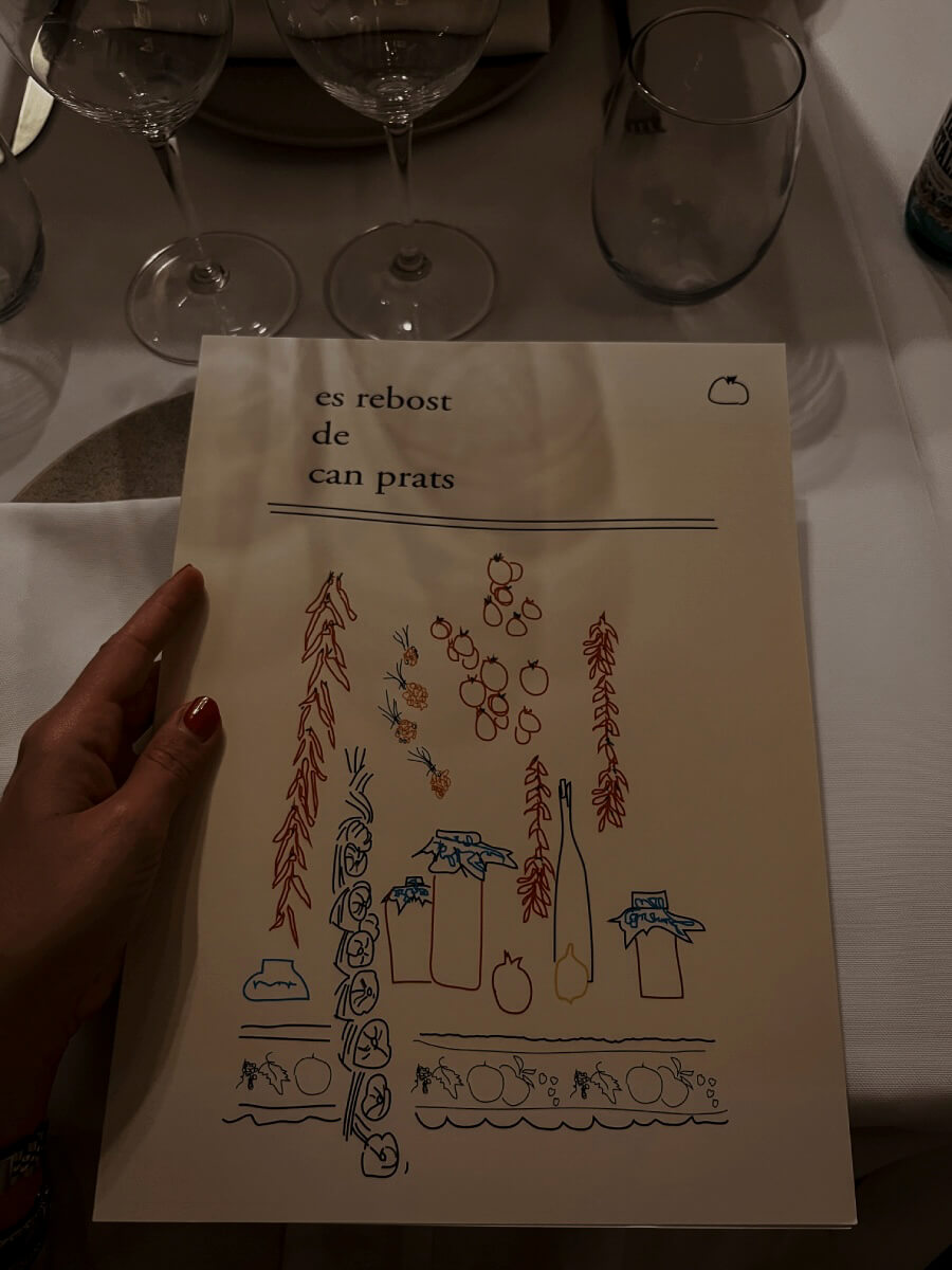 COCOTravel SantAntoni Es Rebost Menu